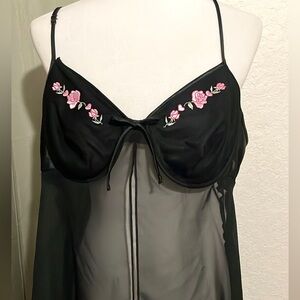 Gilligan & O’Malley Black Babydoll Size XXXL